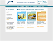 Tablet Screenshot of faf-gmbh.de